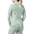 Smartwool Merino 250 Base Layer Pattern 1/4 Zip Top - Women's Jade Marble