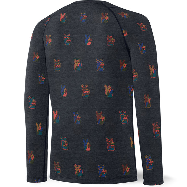 Saxx Roast Master Mid-Weight Top - Men's Eco Peace/Navy