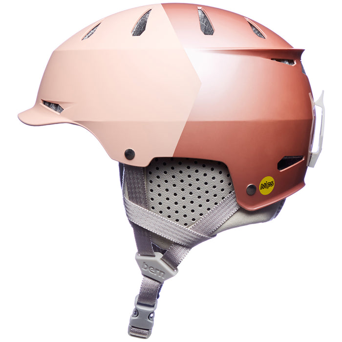 Bern Hendrix MIPS Helmet Metallic Rose Gold Hatstyle