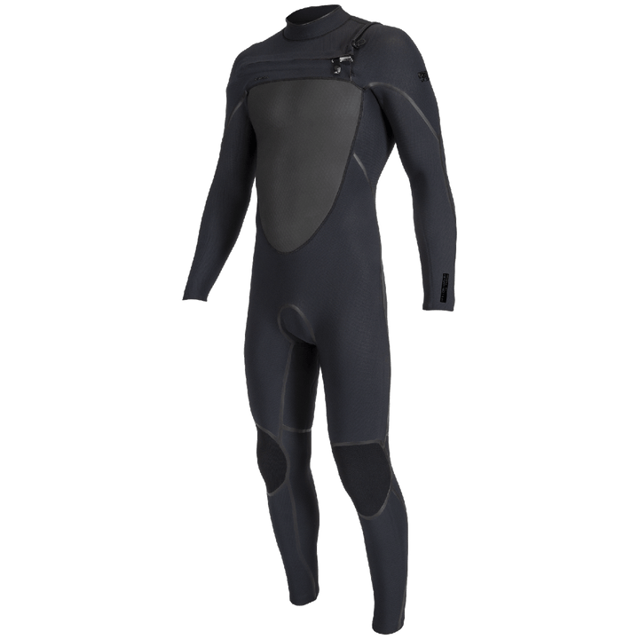 O'Neill 4/3+ Psycho Tech Chest Zip Wetsuit Black/Black
