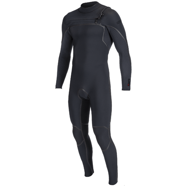 O'Neill 3/2+ Hyperfreak Fire Chest Zip Wetsuit Black/Black