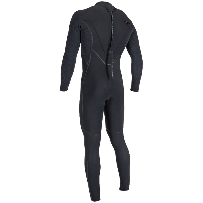 O'Neill 4/3+ Hyperfreak Fire Back Zip Wetsuit Black/Black
