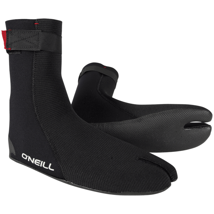 O'Neill 5/4 Ninja Split Toe Wetsuit Boots Black