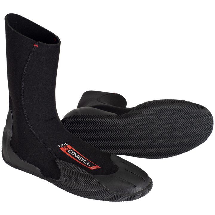 O'Neill 5mm Epic Wetsuit Boots Black