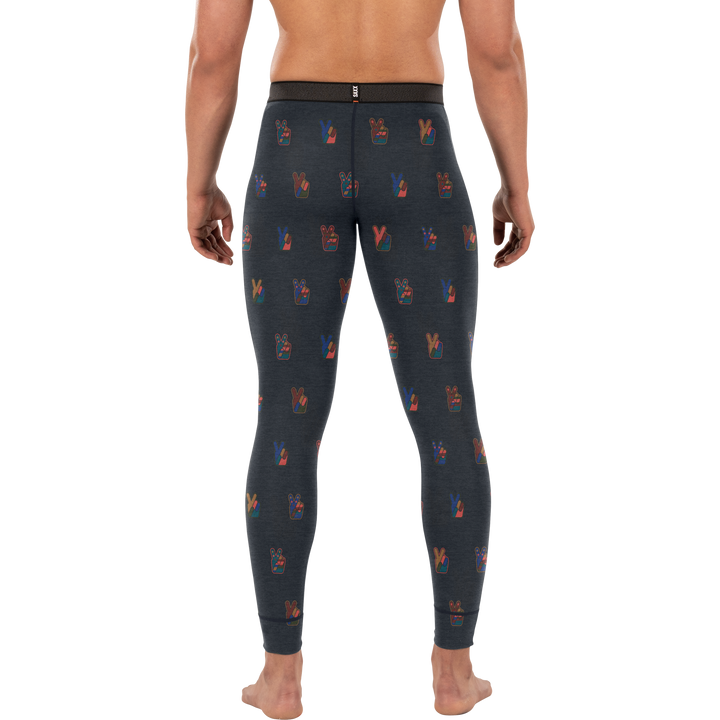 Saxx Roast Master Mid-Weight Bottoms - Men's Eco Peace/Navy