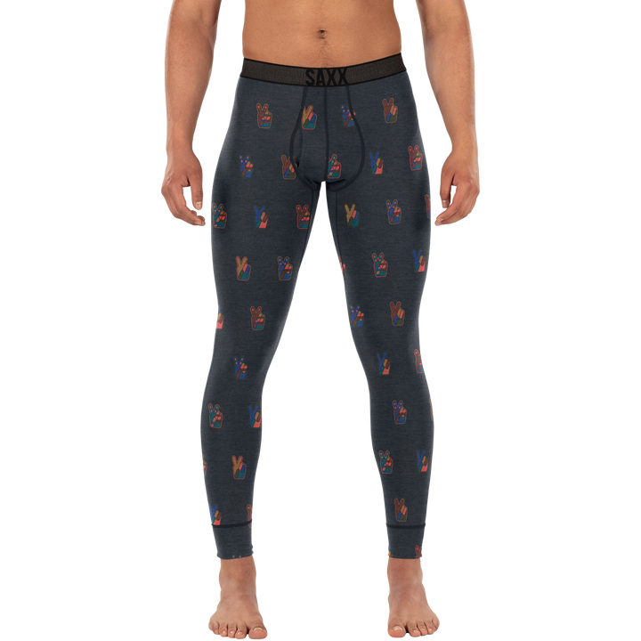 Saxx Roast Master Mid-Weight Bottoms - Men's Eco Peace/Navy