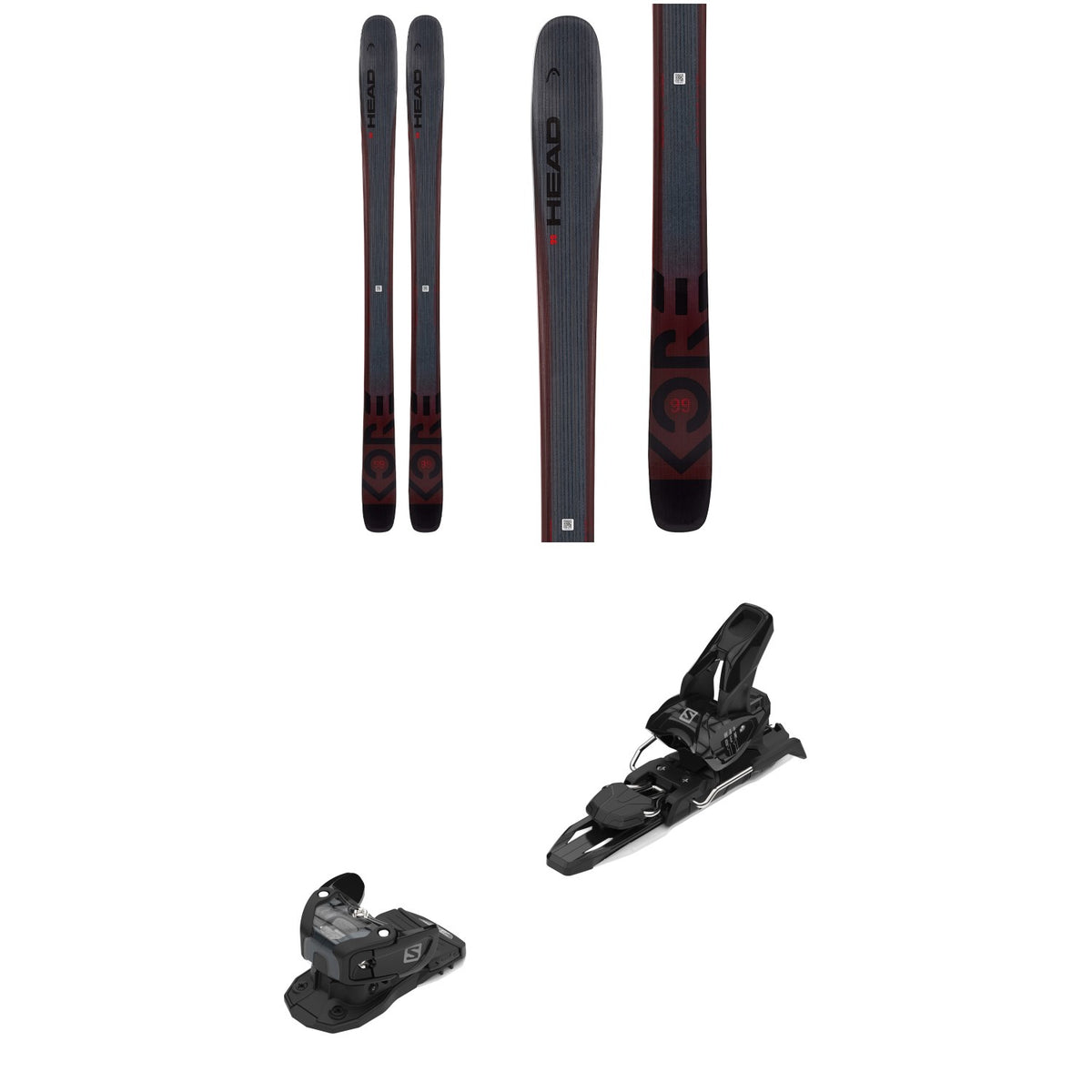 Head Kore 99 Skis + Salomon Warden MNC 11 Ski Bindings 2022