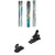 Atomic Bent 85 Skis + Salomon Warden MNC 13 Ski Bindings 2023