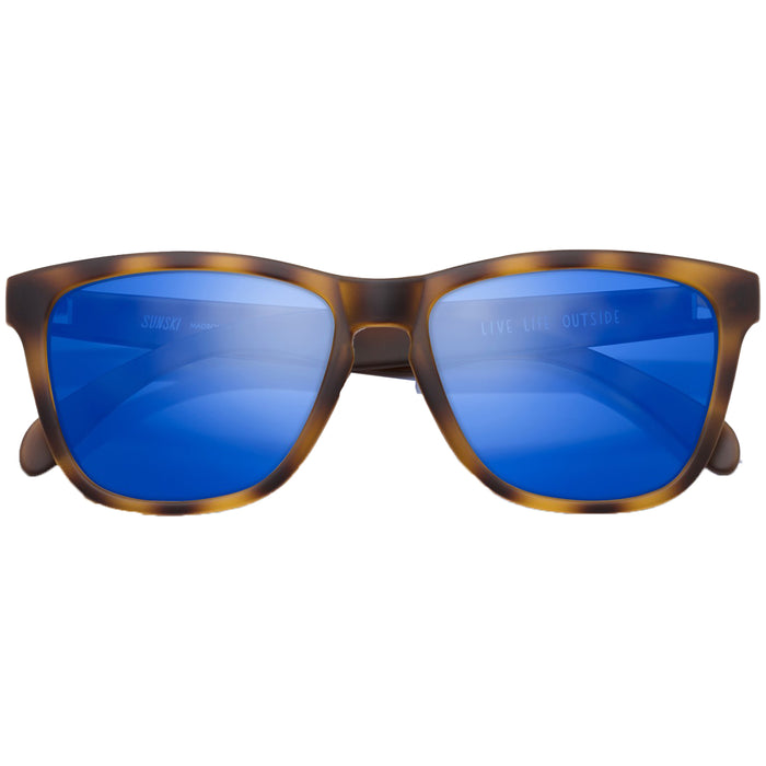 Sunski Madrona Sunglasses Tortoise/Blue Polarized
