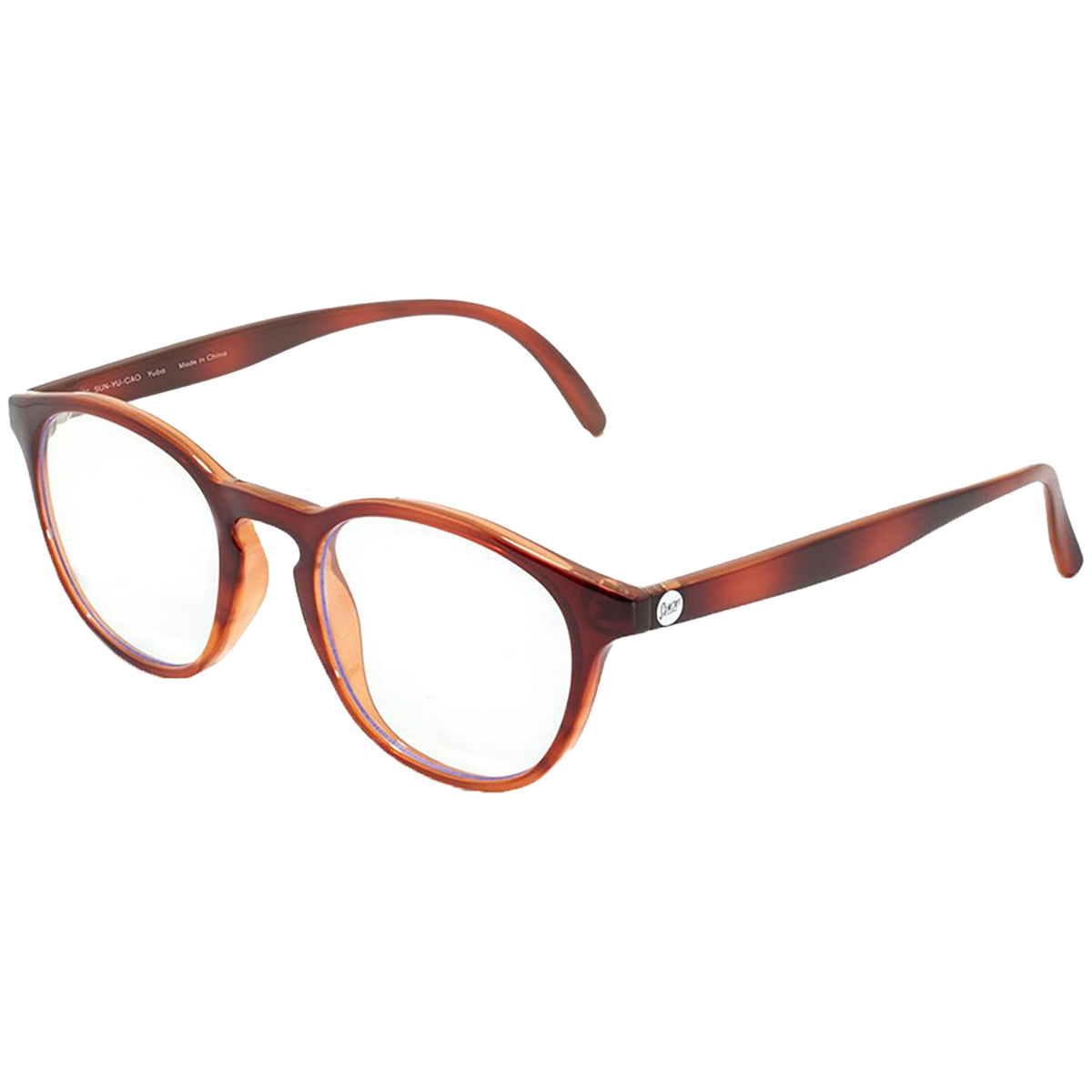 Sunski Yuba Blue Light Glasses Caramel/Blue Light