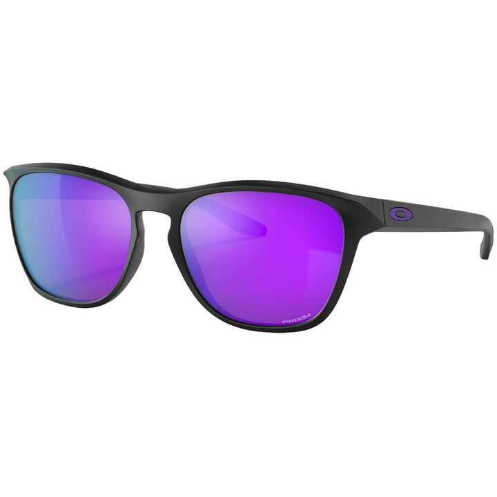 Oakley Manorburn Sunglasses Matte Black/Prizm Violet