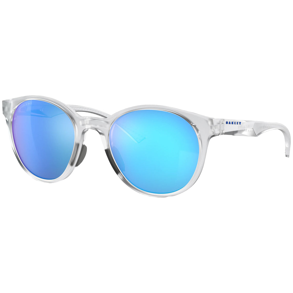 Oakley Spindrift Sunglasses - Women's Matte Clear/Prizm Sapphire