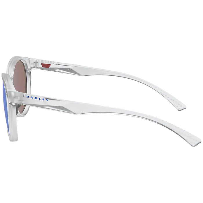 Oakley Spindrift Sunglasses - Women's Matte Clear/Prizm Sapphire