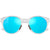 Oakley Spindrift Sunglasses - Women's Matte Clear/Prizm Sapphire