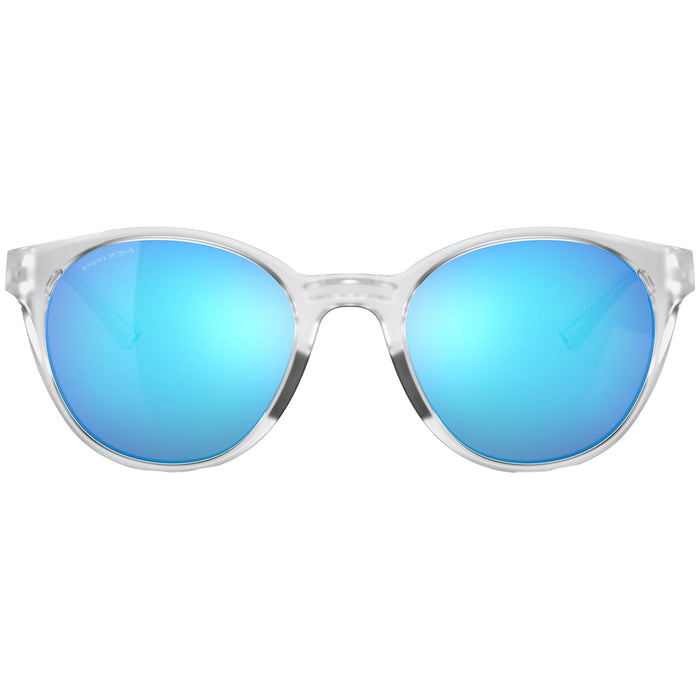Oakley Spindrift Sunglasses - Women's Matte Clear/Prizm Sapphire