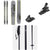 Salomon QST 92 Skis 2022 + Salomon STH2 WTR 13 Ski Bindings 2022 + evo Merge Ski Poles