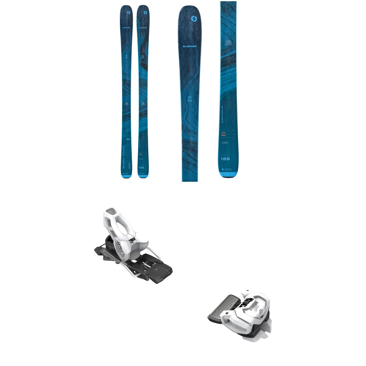 Blizzard Black Pearl 88 Skis - Women's + Tyrolia Attack 11 GW Ski Bindings 2023