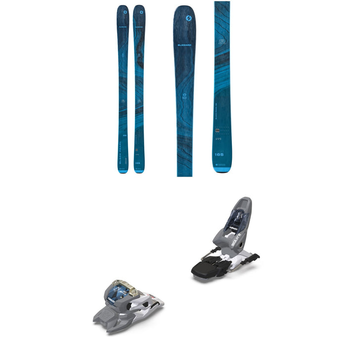 Blizzard Black Pearl 88 Skis - Women's + Marker Squire 11 Ski Bindings 2024