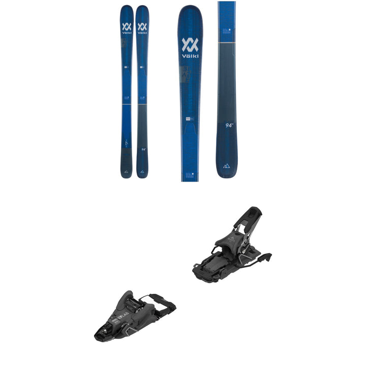 Völkl Blaze 94 W Skis - Women's + Salomon S/Lab Shift MNC 10 Alpine Touring Ski Bindings 2023