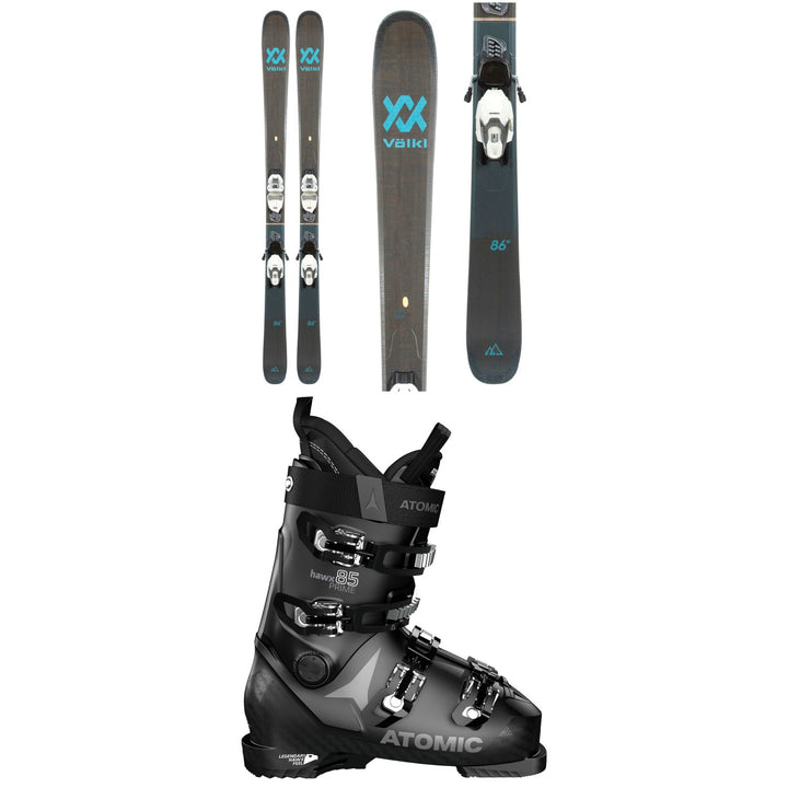 Völkl Blaze 86 W Skis + vMotion 10 GW Bindings - Women's 2023 + Atomic Hawx Prime 85 W Ski Boots - Women's 2022