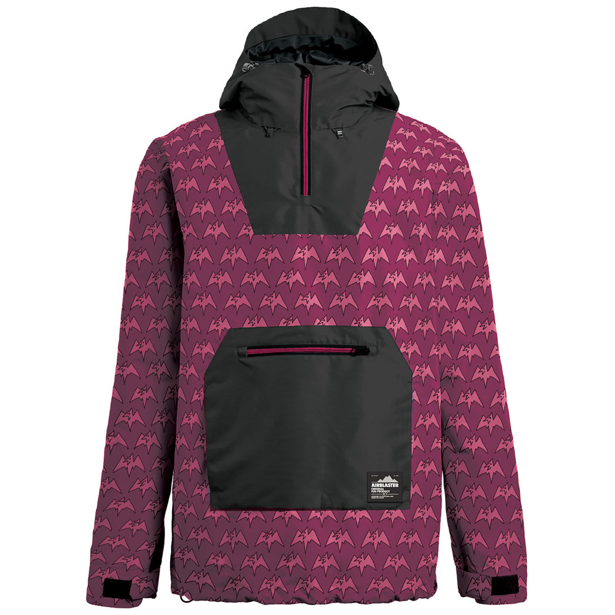 Airblaster Freedom Pullover Jacket - Men's Magenta Terry