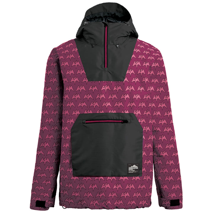 Airblaster Freedom Pullover Jacket - Men's Magenta Terry