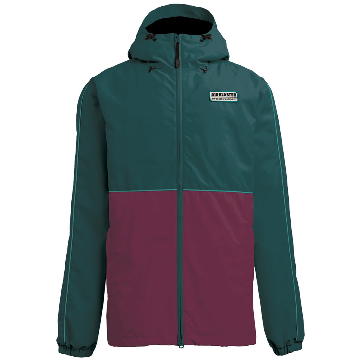 Airblaster Revert Jacket - Men's Spruce/Eggplant