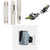 Salomon QST Stella 106 Skis - Women's 2022 + Fritschi Tecton 12 Alpine Touring Ski Bindings 2022 + evo x Pomoca Pro Glide Climbing Skins