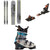 Salomon QST 92 Skis + Marker Kingpin 13 Alpine Touring Ski Bindings + K2 Mindbender 120 Alpine Touring Ski Boots 2022