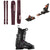 Salomon QST Lux 92 Skis + Marker Kingpin 10 Alpine Touring Ski Bindings + Salomon Shift Pro 90 W Alpine Touring Ski Boots - Women's 2022