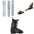 Salomon QST Lumen 99 Skis + Marker Kingpin 10 Alpine Touring Ski Bindings + Salomon Shift Pro 90 W Alpine Touring Ski Boots - Women's 2022
