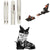 Salomon QST Stella 106 Skis + Marker Kingpin 10 Alpine Touring Ski Bindings + Atomic Hawx Ultra XTD 95 W CT GW Alpine Touring Ski Boots - Women's 2022