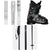 Atomic Vantage W 75 Skis + M 10 GW Bindings + Hawx Magna 75 W Ski Boots - Women's + evo Merge Ski Poles 2022
