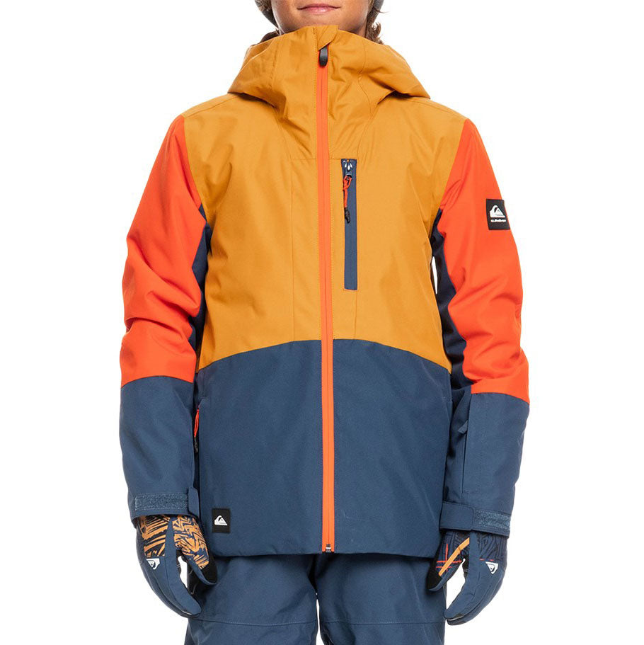 Quiksilver Kai Jones Ambition Jacket - Boys' Buckthorn Brown
