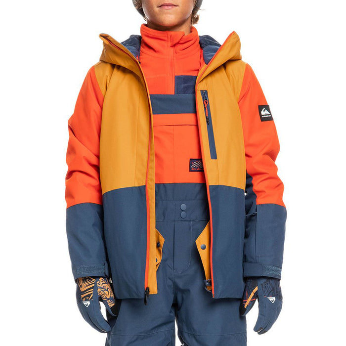 Quiksilver Kai Jones Ambition Jacket - Boys' Buckthorn Brown