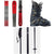 Atomic Maverick 83 Skis + M 10 GW Bindings + Salomon S/Pro 100 GW Ski Boots + evo Merge Ski Poles 2022