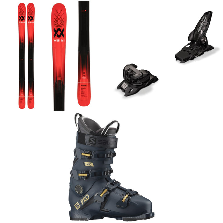 Völkl M6 Mantra Skis 2022 + Marker Griffon 13 ID Ski Bindings 2020 + Salomon S/Pro 100 GW Ski Boots 2022