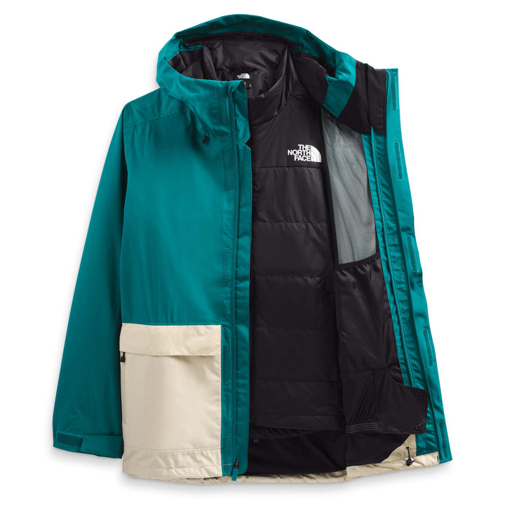 The North Face Clement Triclimate® Jacket - Men's Harbor Blue/Gravel/TNF Black
