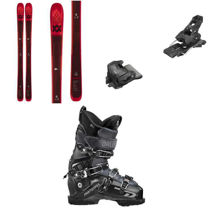 Völkl M6 Mantra Skis + Tyrolia Attack 14 GW Ski Bindings + Dalbello Panterra 100 GW Ski Boots 2023