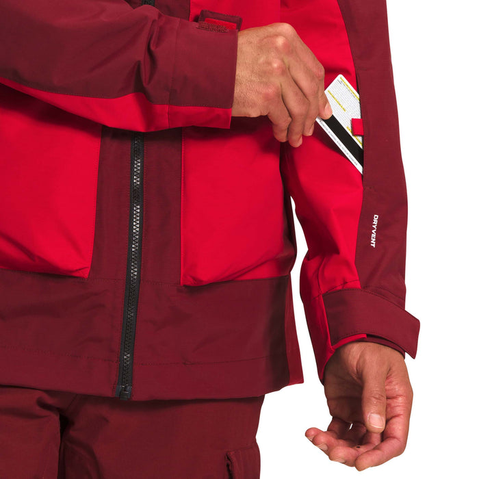 The North Face Balfron Jacket - Men's Cordovan/TNF Red