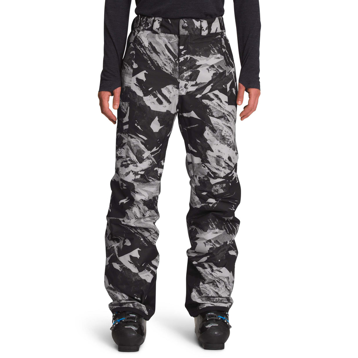 The North Face Freedom Insulated Pants - Men's TNF Black Tonal Mountainscape Print