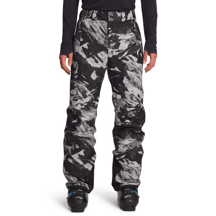 The North Face Freedom Insulated Pants - Men's TNF Black Tonal Mountainscape Print