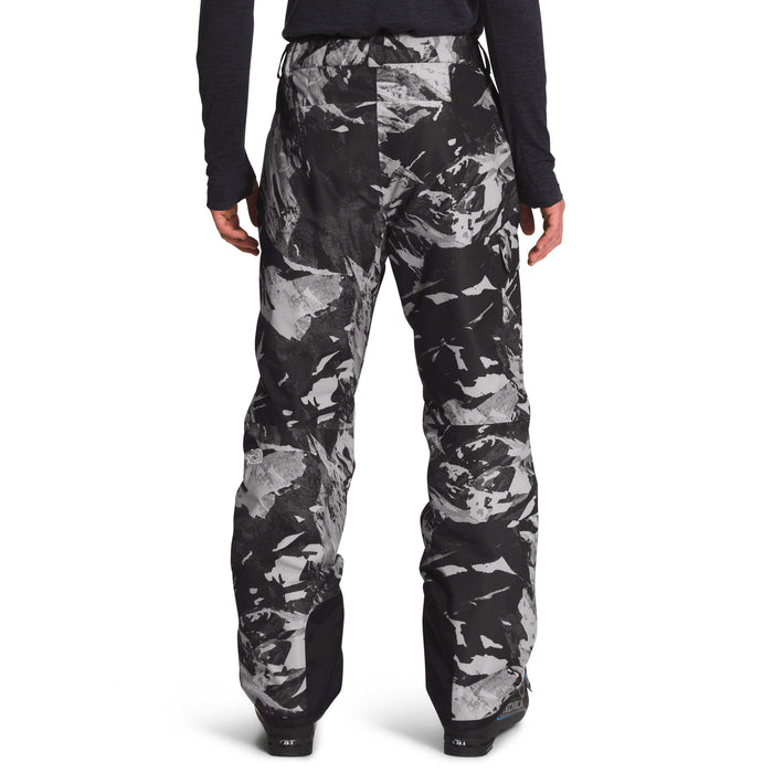 The North Face Freedom Insulated Short Pants - Men's TNF Black Tonal Mountainscape Print