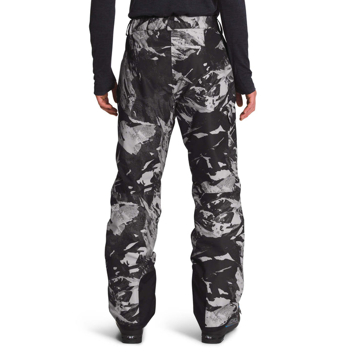 The North Face Freedom Insulated Short Pants - Men's TNF Black Tonal Mountainscape Print