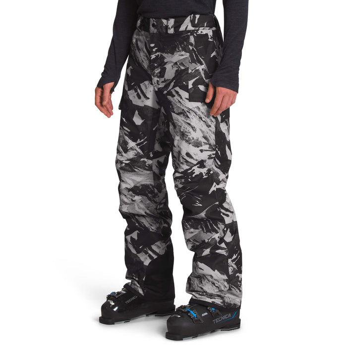 The North Face Freedom Insulated Short Pants - Men's TNF Black Tonal Mountainscape Print