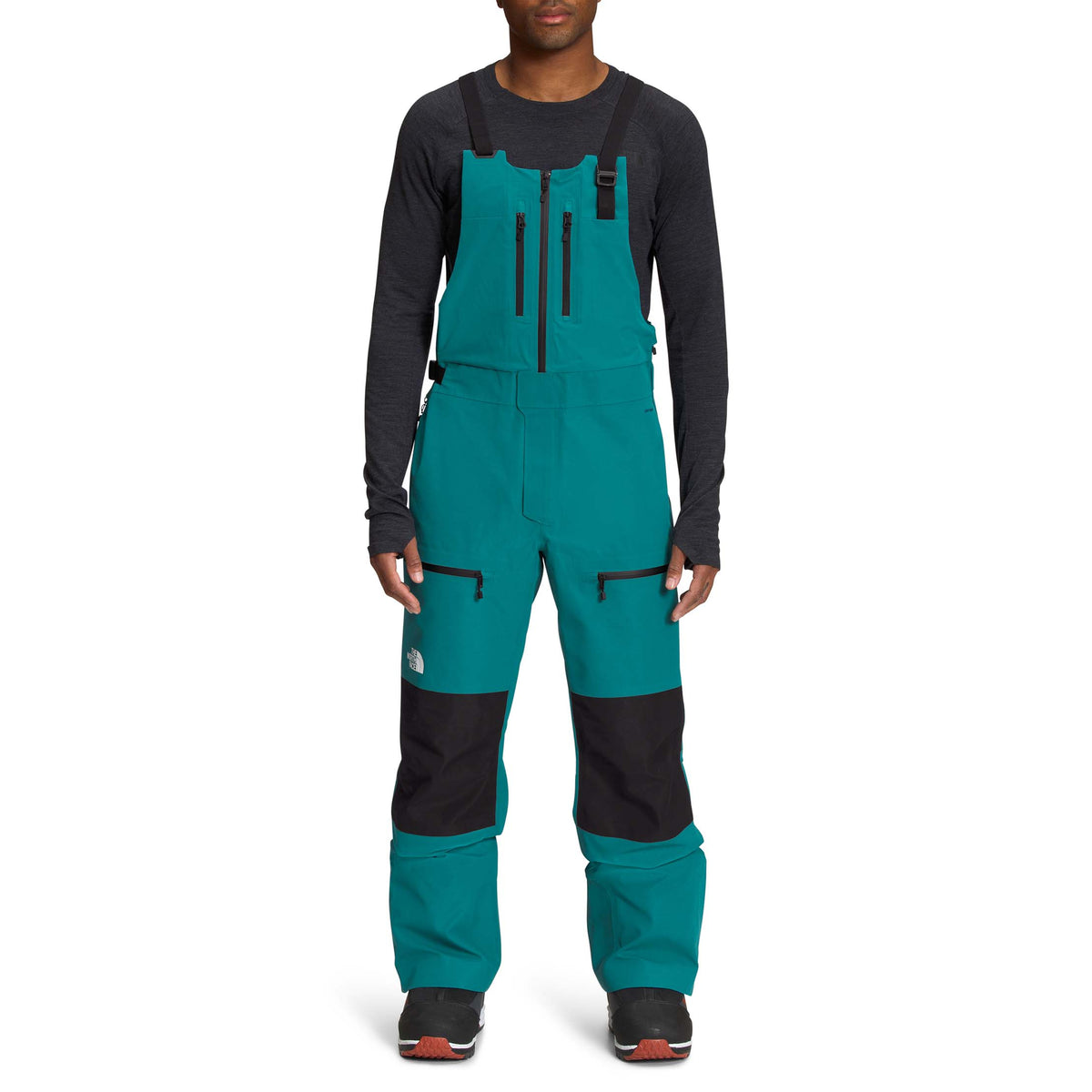 The North Face Ceptor Tall Bibs - Men's Harbor Blue/TNF Black