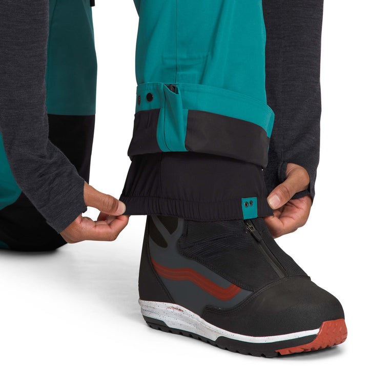 The North Face Ceptor Tall Bibs - Men's Harbor Blue/TNF Black