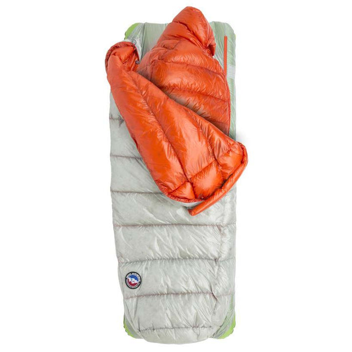 Big Agnes Lost Ranger UL 15° 3-in-1 Sleeping Bag Gray /Orange