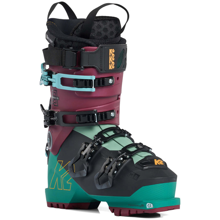K2 Mindbender W 115 LV Alpine Touring Ski Boots - Women's 2023 Purple/Green/Black