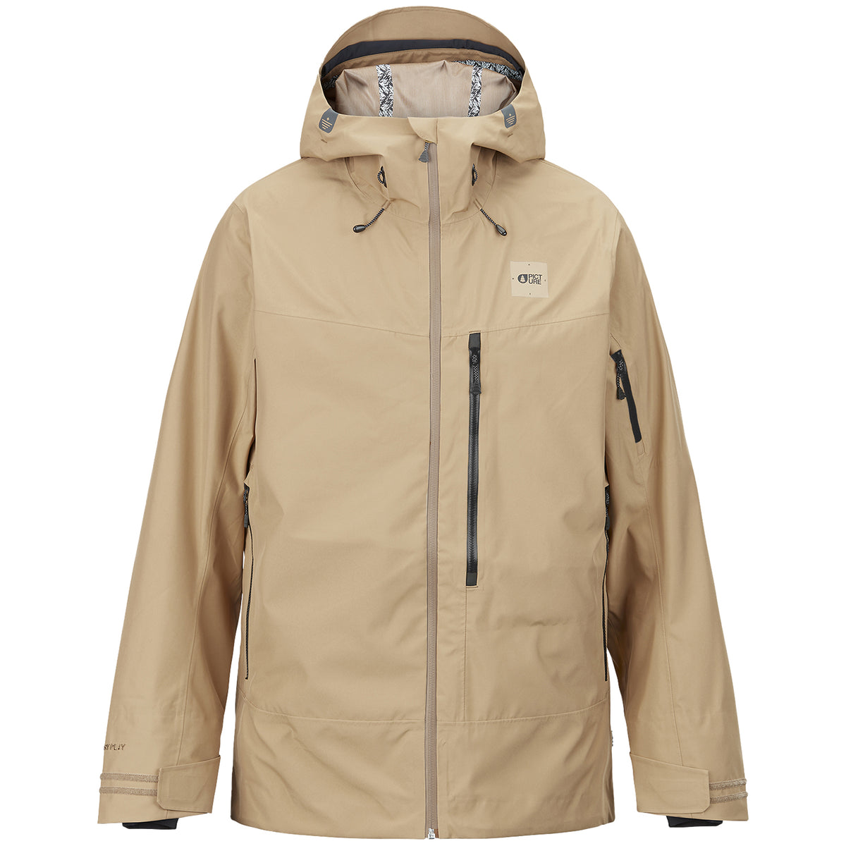 Picture Organic Broader 3L Jacket - Men's Dark Stone